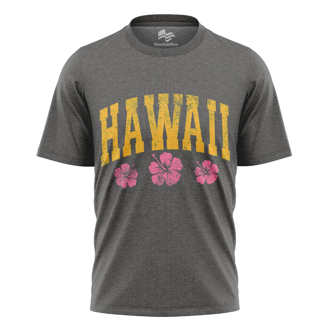 Hawaii Hibiscus Comfort Colors Aloha Summer Beach Shirt