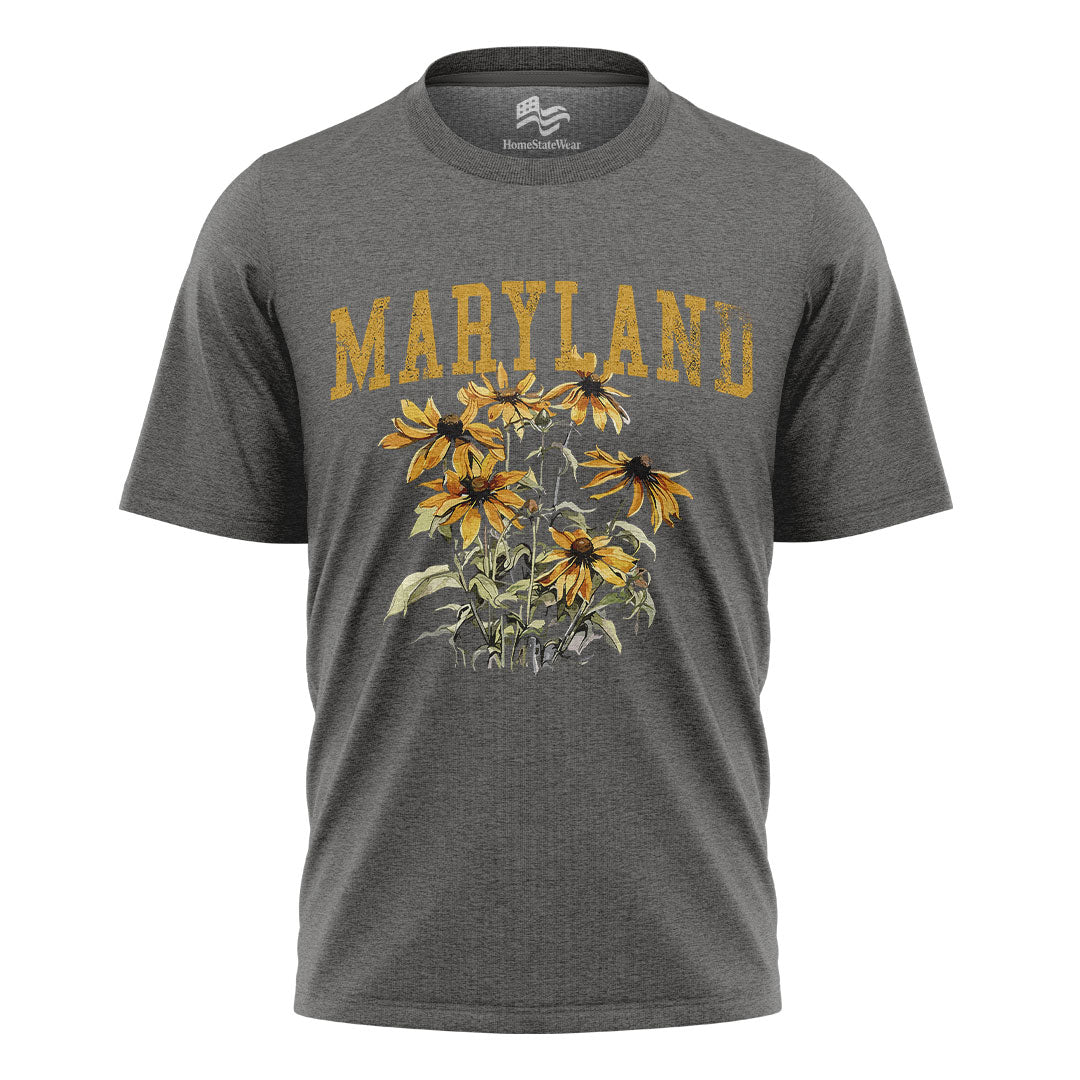 Maryland Black-Eyed Susan Comfort Colors Tee | State Flower Gift Shirt
