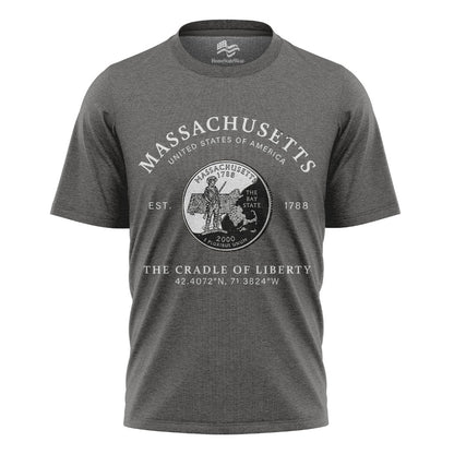 Massachusetts Bay State T-Shirt | New England Gift Tee