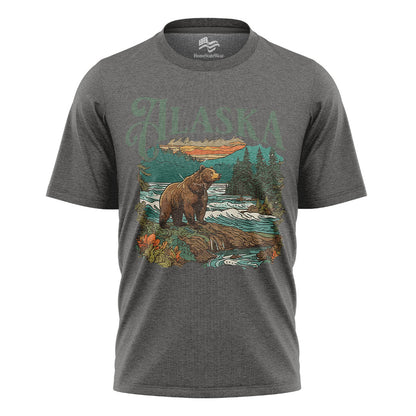 Alaska Wilderness Bear Graphic Tee