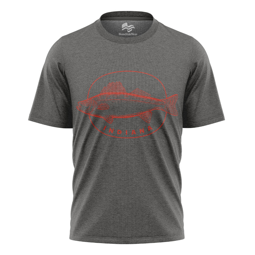 Indiana Comfort Colors Tee | Retro State Pride Shirt