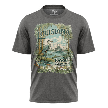 Louisiana Bayou T-Shirt | Cajun Country Souvenir Tee