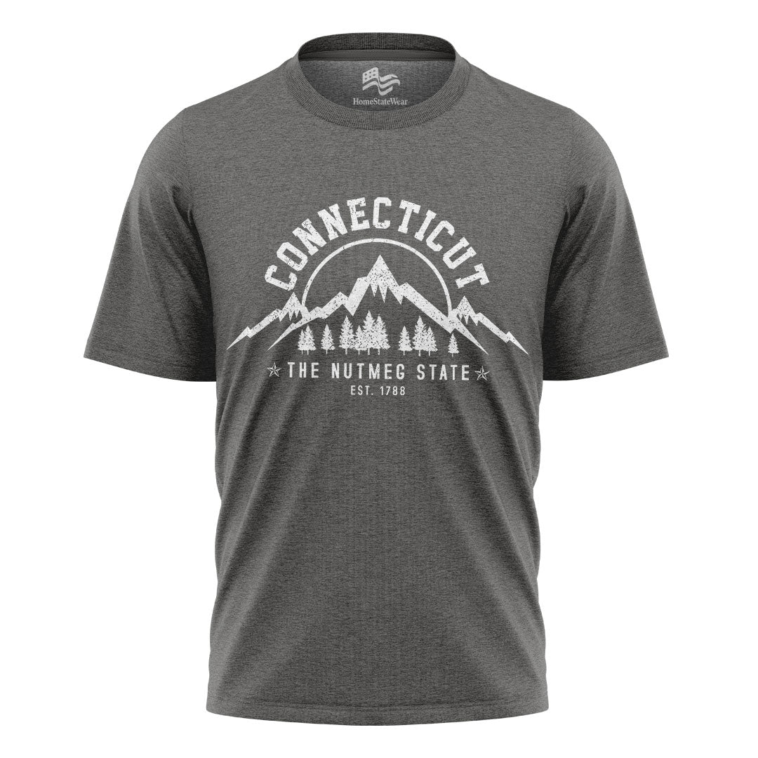 Connecticut Nutmeg State Tee | Vintage Mountain Forest Shirt