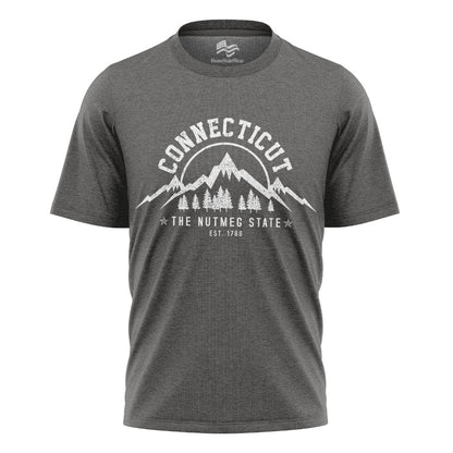 Connecticut Nutmeg State Tee | Vintage Mountain Forest Shirt