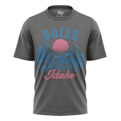 Boise Idaho Comfort Colors Tee | Retro City Travel Shirt