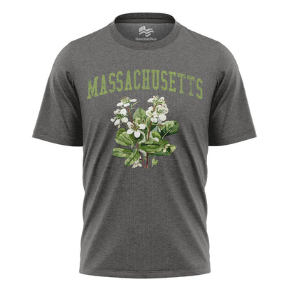 Massachusetts Mayflower Comfort Colors Tee | State Flower Gift Shirt