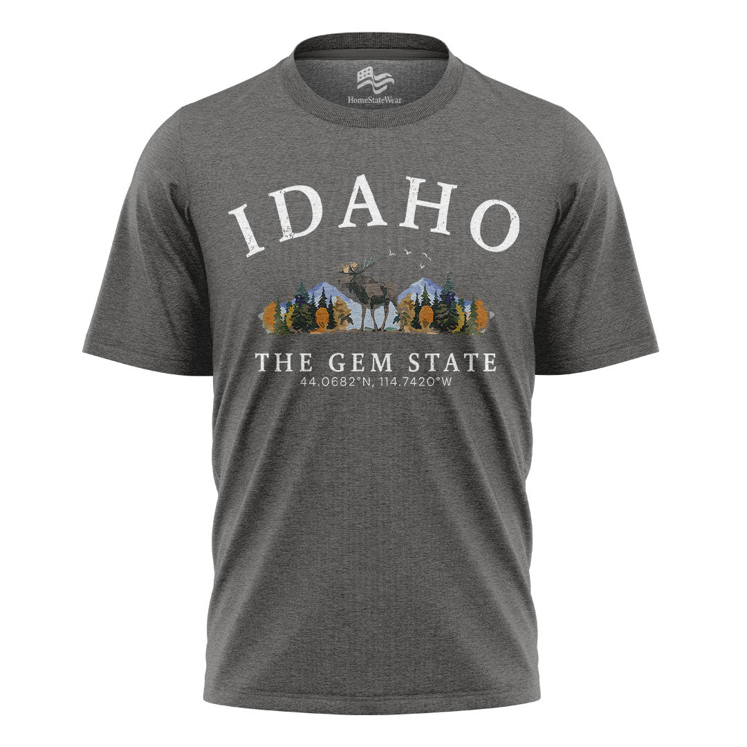 Idaho Nature Lover Gem State Pride Tee