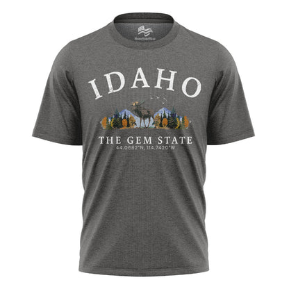 Idaho Nature Lover Gem State Pride Tee