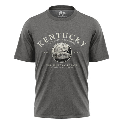 Kentucky Quarter T-Shirt | Bluegrass State Souvenir Tee