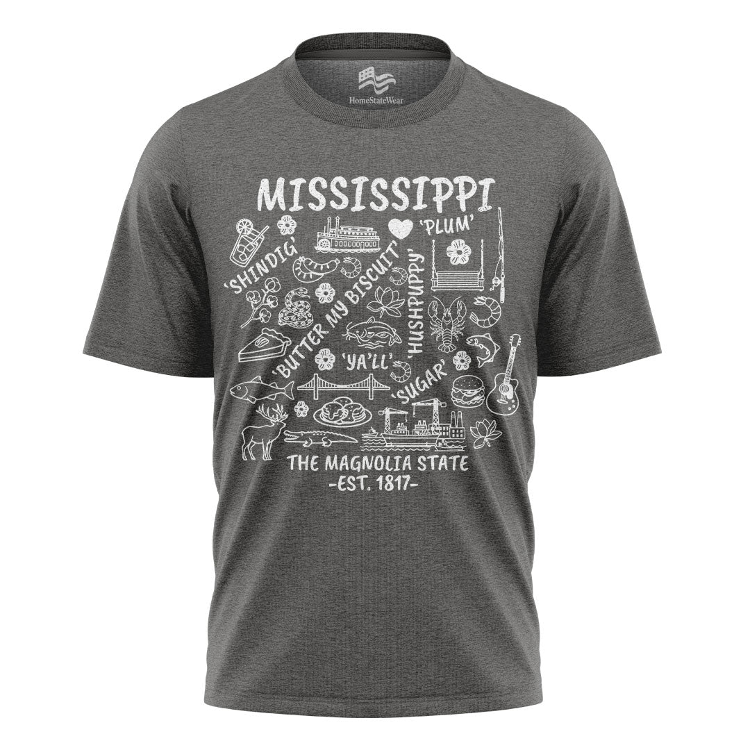 Mississippi Magnolia State T-Shirt