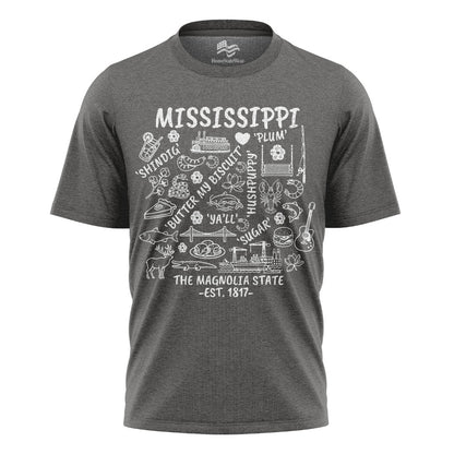 Mississippi Magnolia State T-Shirt