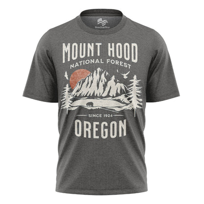 Mount Hood National Forest Comfort Colors® T-Shirt, Oregon Hiking Souvenir Tee