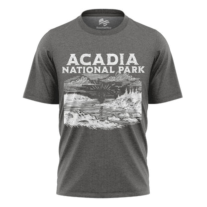 Acadia National Park T-Shirt | Maine Outdoor Travel Te
