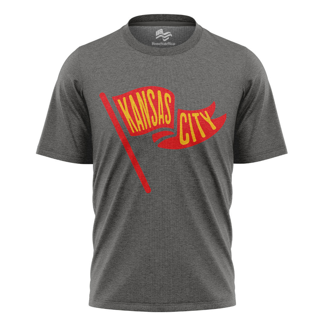 Kansas City Football Comfort Colors T-Shirt