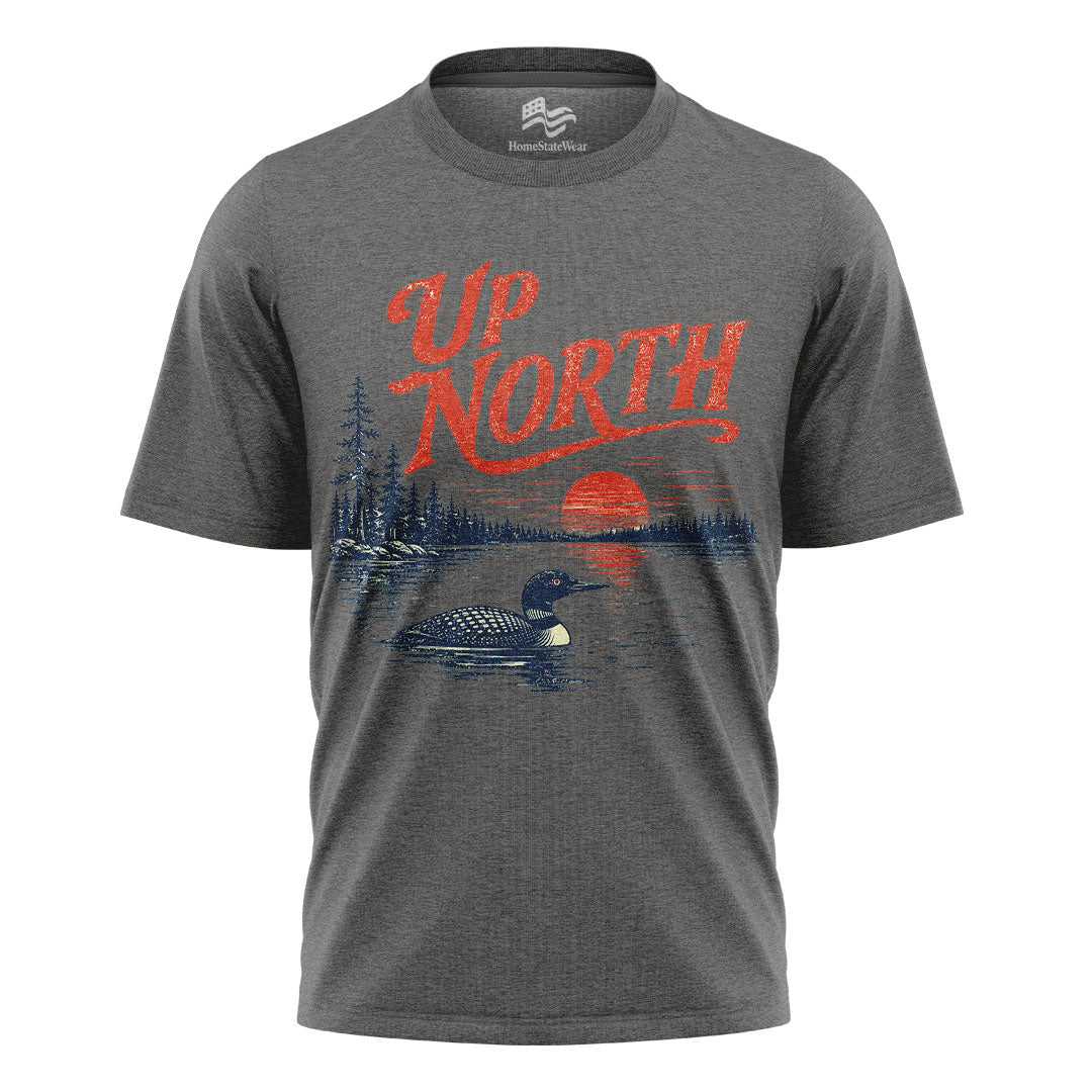 Up North Lake Life Tee | Vintage Cabin Vacation Shirt
