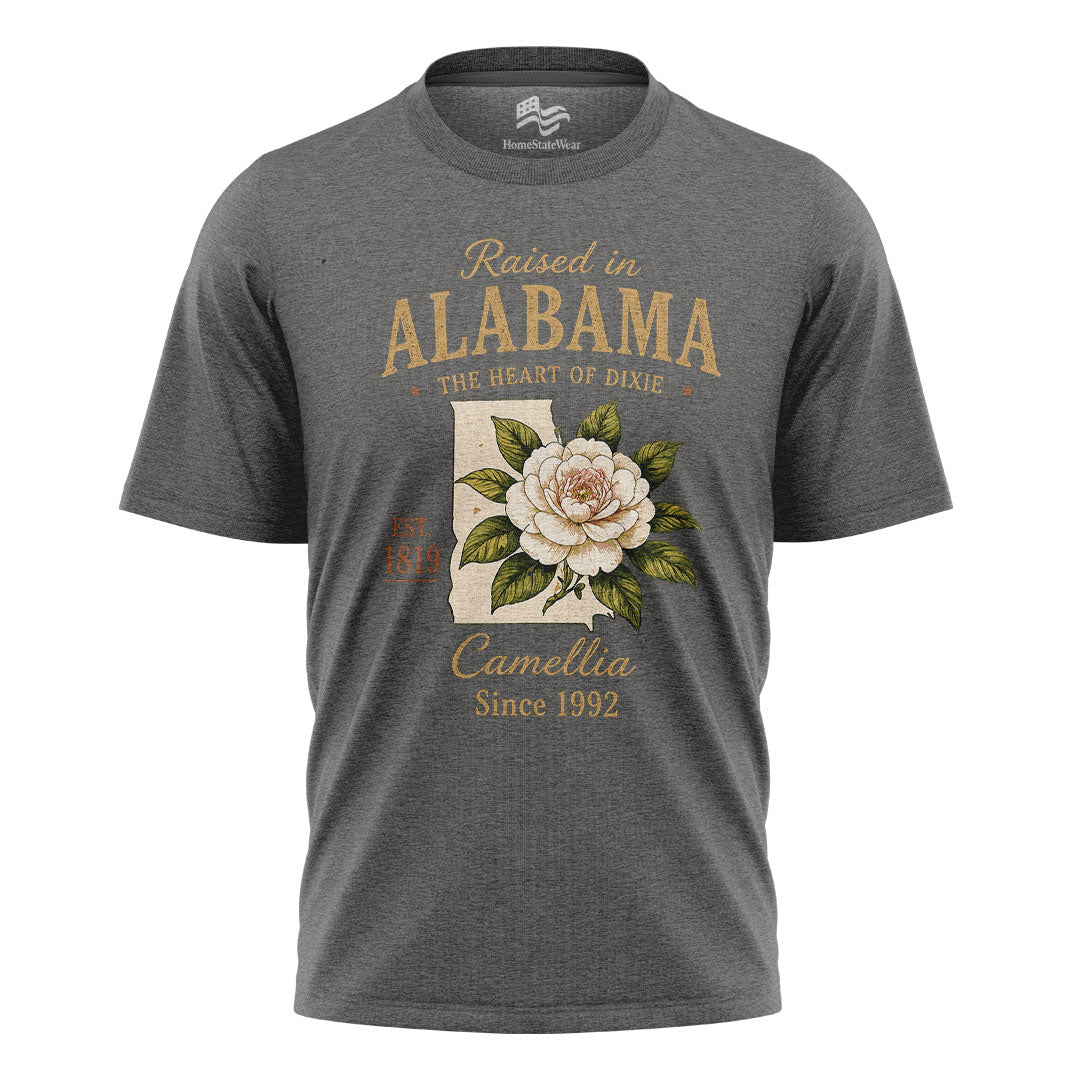 Alabama Camellia State Pride Graphic Tee