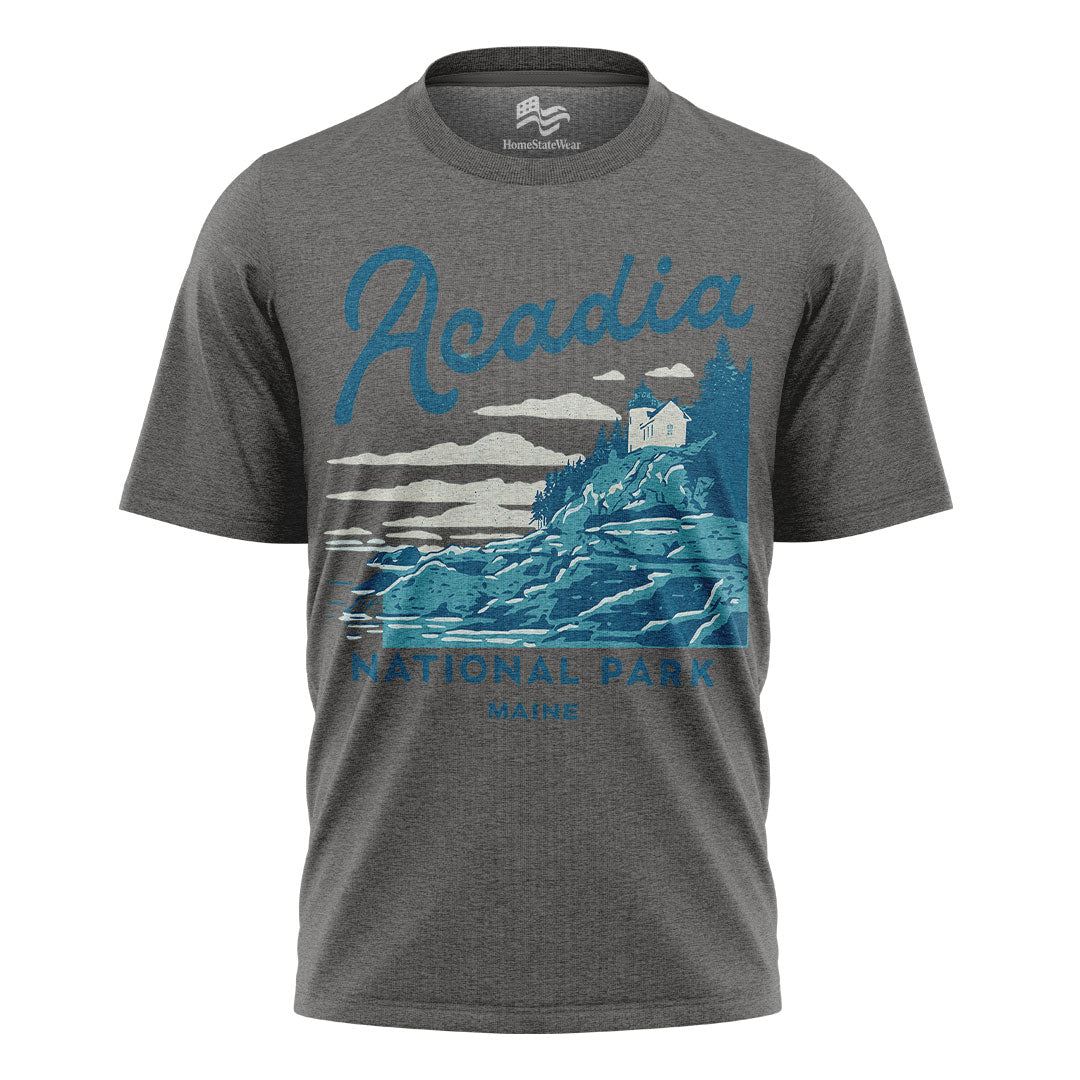 Acadia National Park Maine Tee | Vintage Travel Shirt