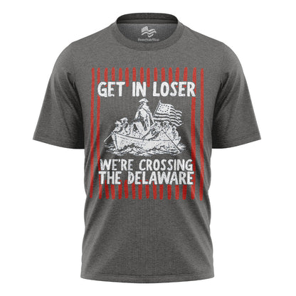 Funny Crossing the Delaware Tee | Patriotic 4th of July Shirt