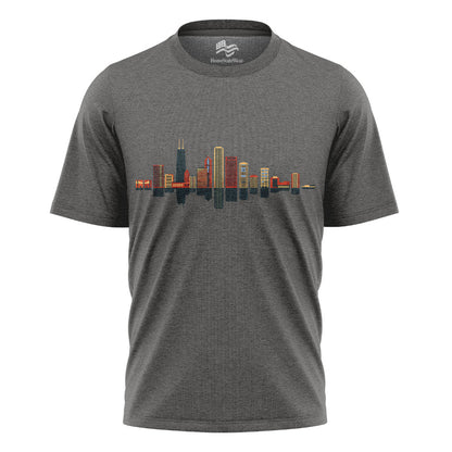 Illinois Cardinal & Violet Comfort Colors Tee | Nature Lover Shirt