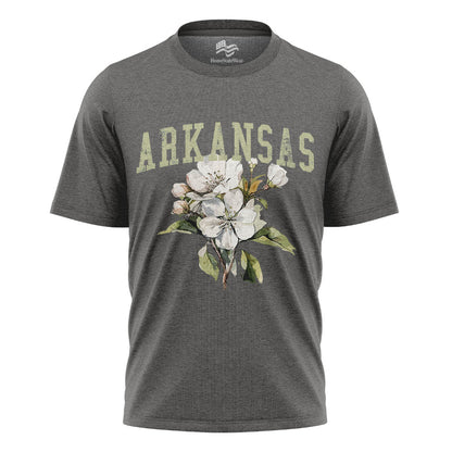 Arkansas State Flower Comfort Colors Tee | Apple Blossom Botanical