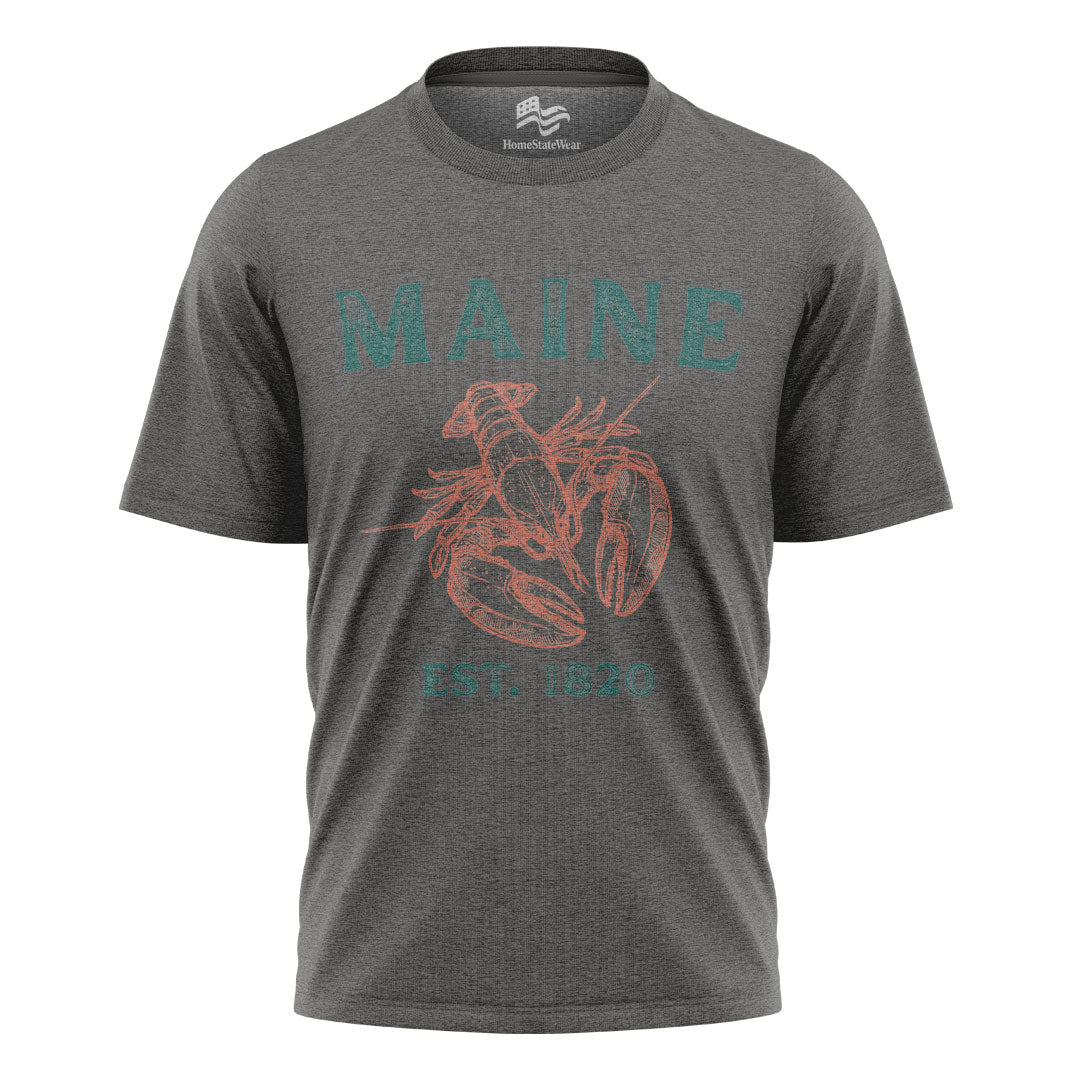 Maine Lobster Comfort Colors Tee | Coastal Souvenir Shirt