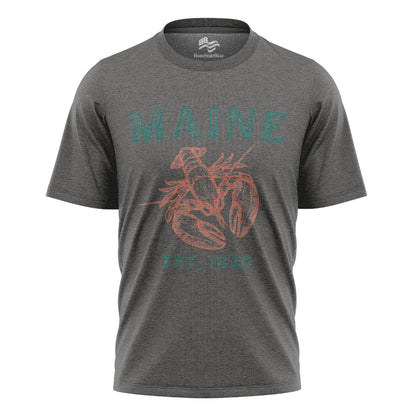 Maine Lobster Comfort Colors Tee | Coastal Souvenir Shirt