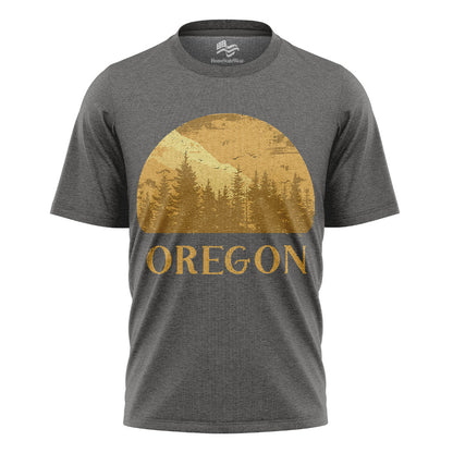 Oregon Comfort Colors® T-Shirt, Pacific Northwest Mountain Souvenir Tee