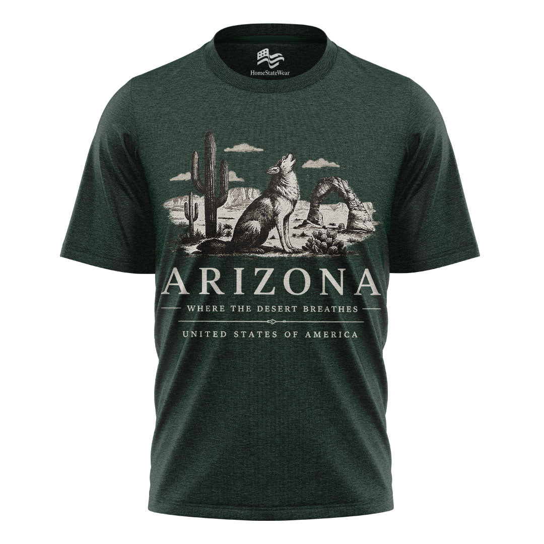 Arizona Desert Graphic Tee | Vintage Southwest Outdoor Shirt
