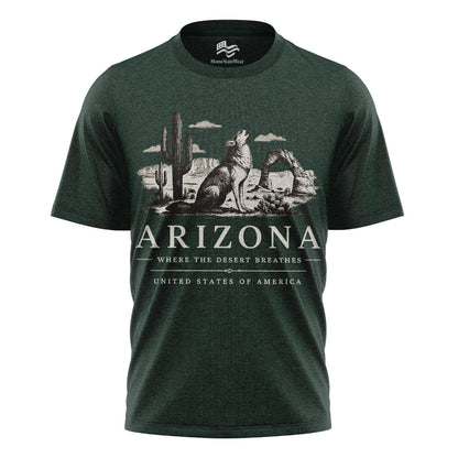 Arizona Desert Graphic Tee | Vintage Southwest Outdoor Shirt