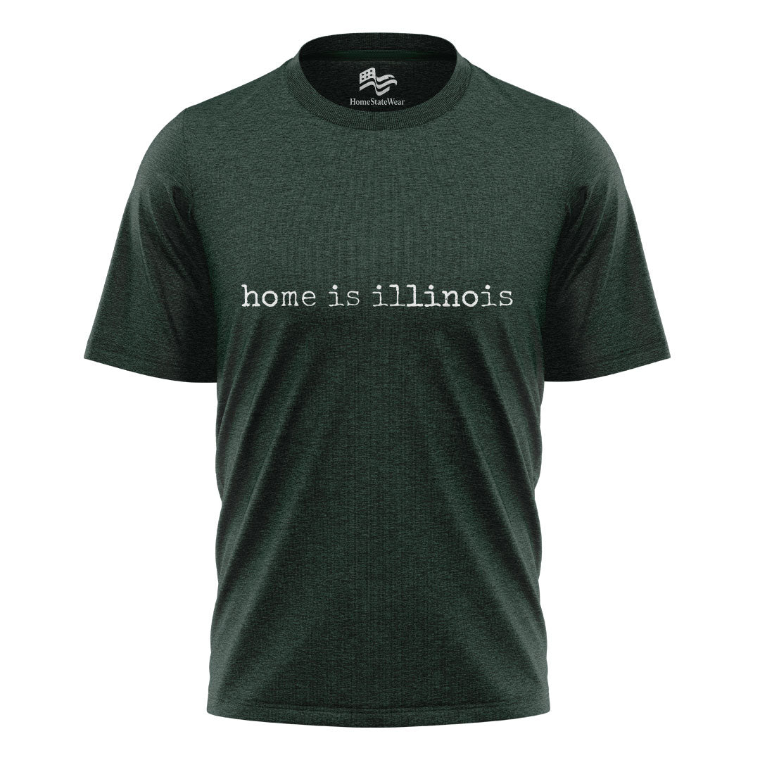 Home Is Illinois Comfort Colors Tee | Born and Raised Gift Shirt