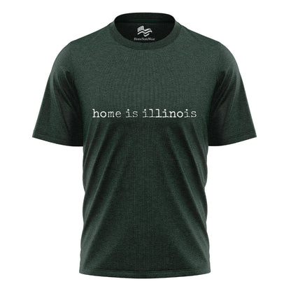 Home Is Illinois Comfort Colors Tee | Born and Raised Gift Shirt