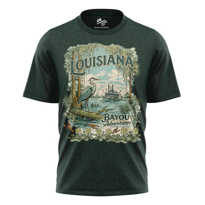 Louisiana Bayou T-Shirt | Cajun Country Souvenir Tee
