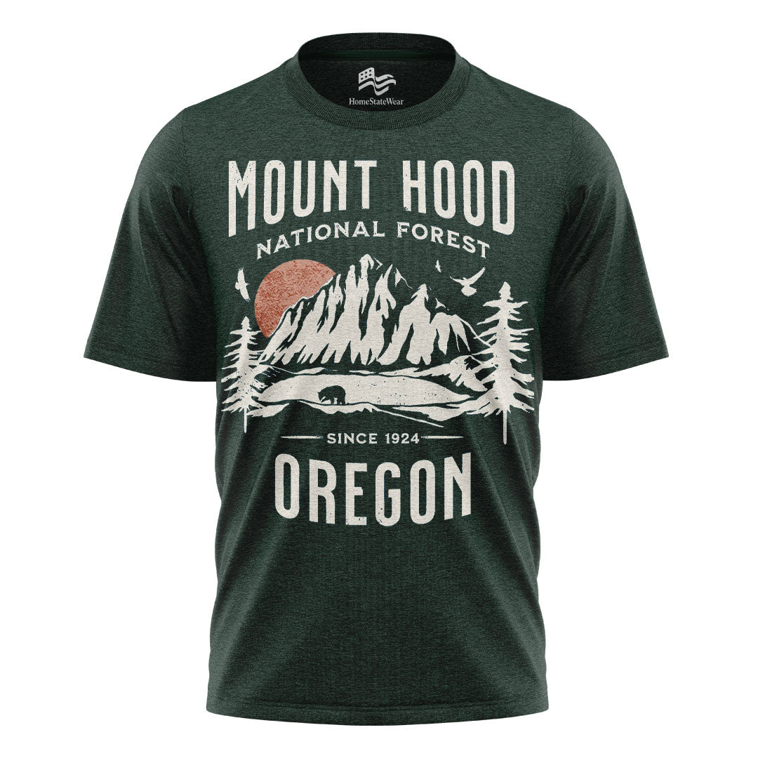 Mount Hood National Forest Comfort Colors® T-Shirt, Oregon Hiking Souvenir Tee