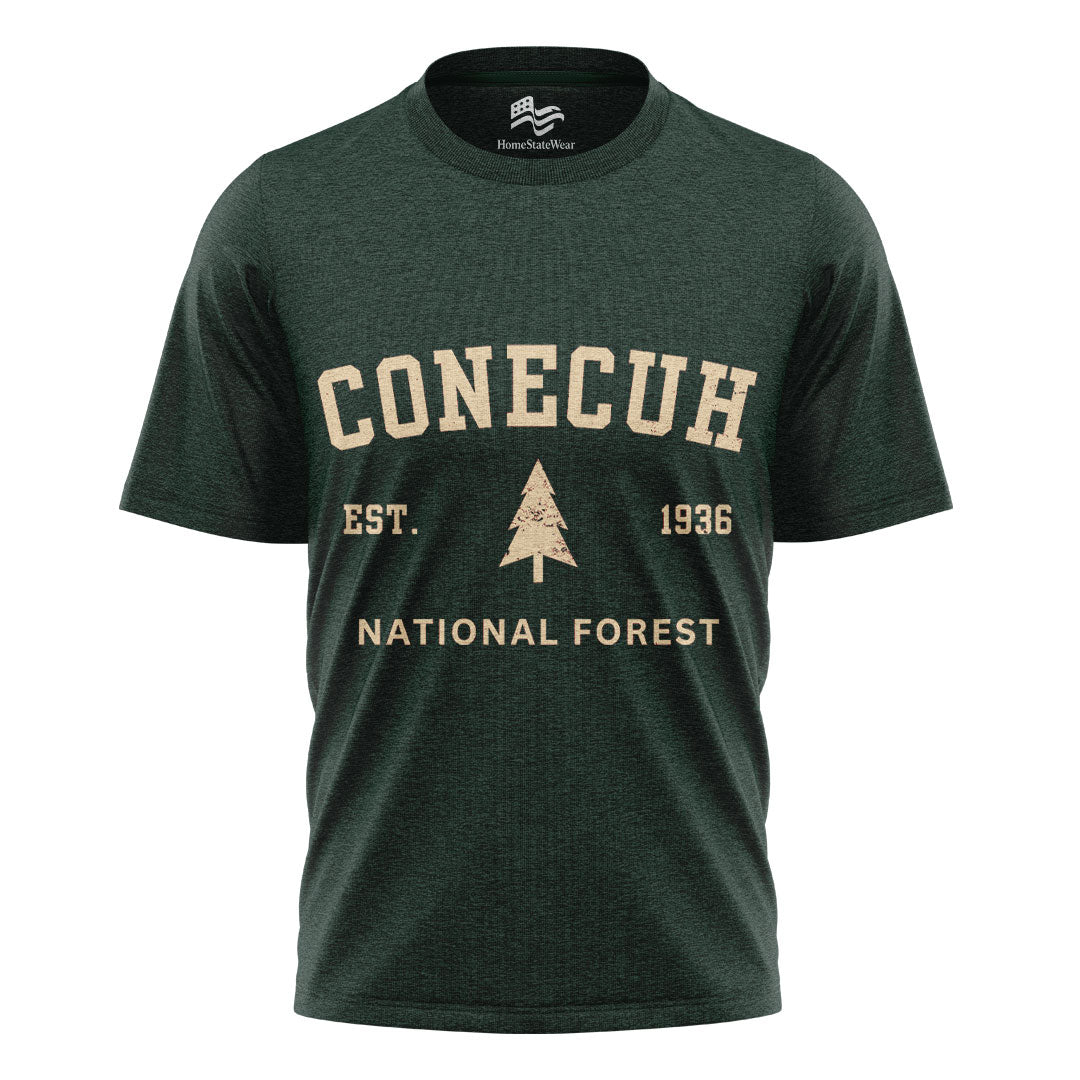 Conecuh National Forest T-Shirt, Alabama Outdoor Adventure Tee
