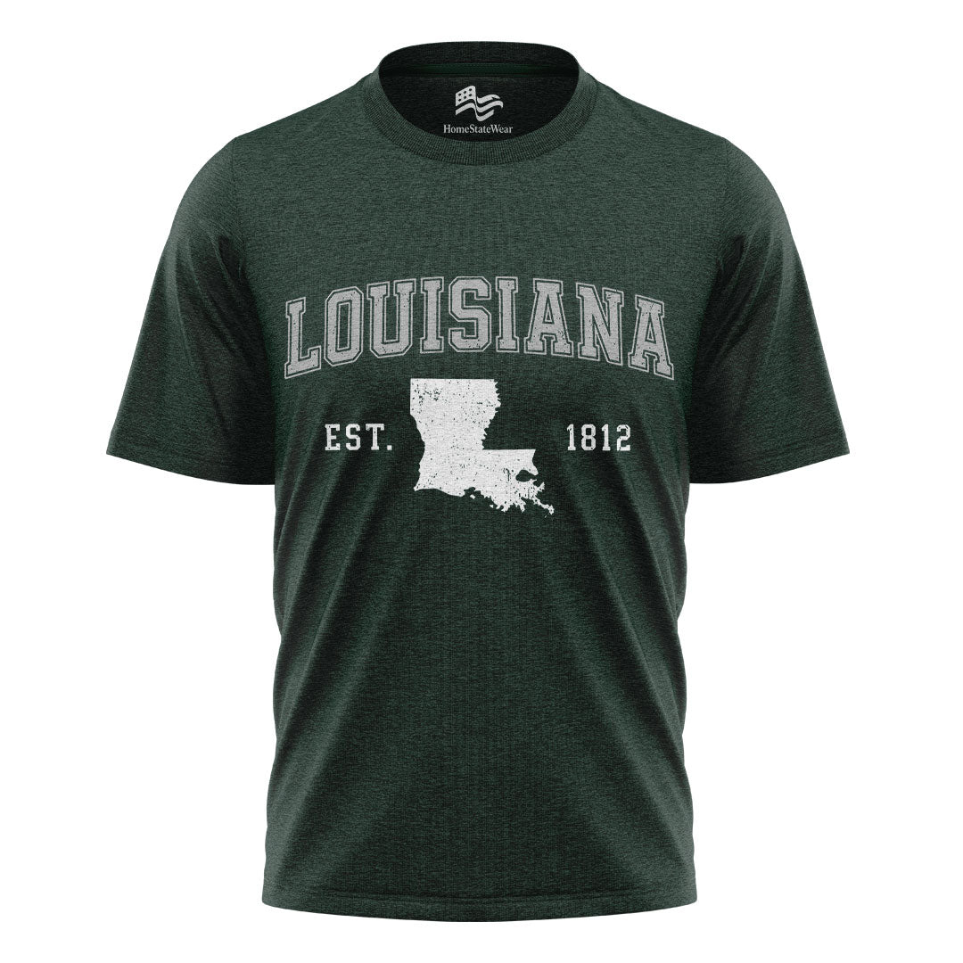 Louisiana Campus Style Tee | Southern State Pride Shirt