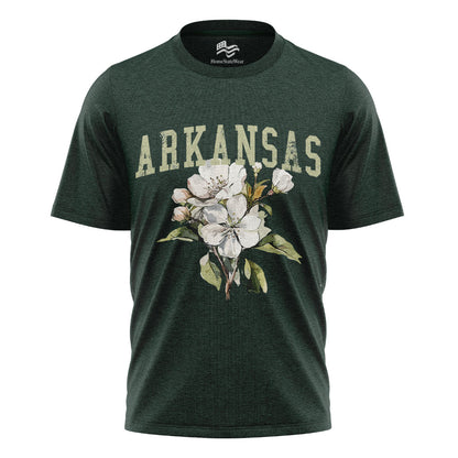 Arkansas State Flower Comfort Colors Tee | Apple Blossom Botanical