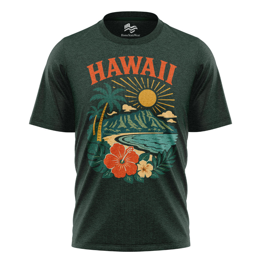 Hawaii Tropical Vacation Comfort Colors Beach Lover Travel Shirt