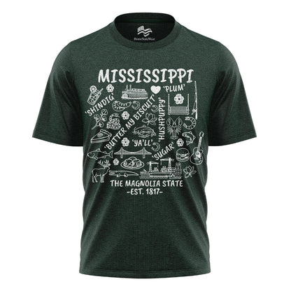 Mississippi Magnolia State T-Shirt