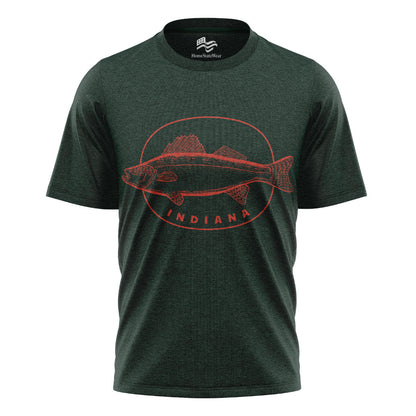 Indiana Comfort Colors Tee | Retro State Pride Shirt