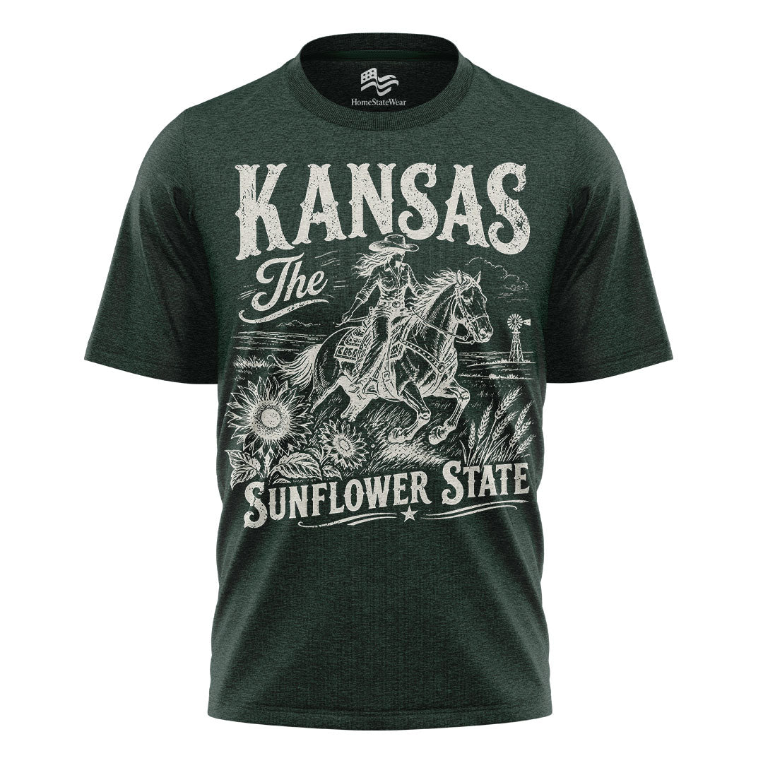Kansas Sunflower State Comfort Colors T-Shirt