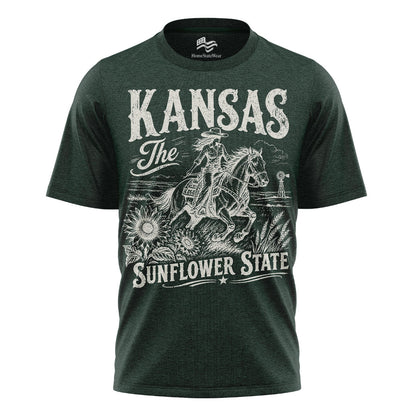 Kansas Sunflower State Comfort Colors T-Shirt