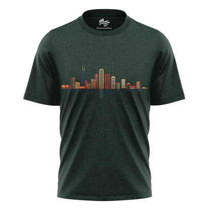 Illinois Cardinal & Violet Comfort Colors Tee | Nature Lover Shirt