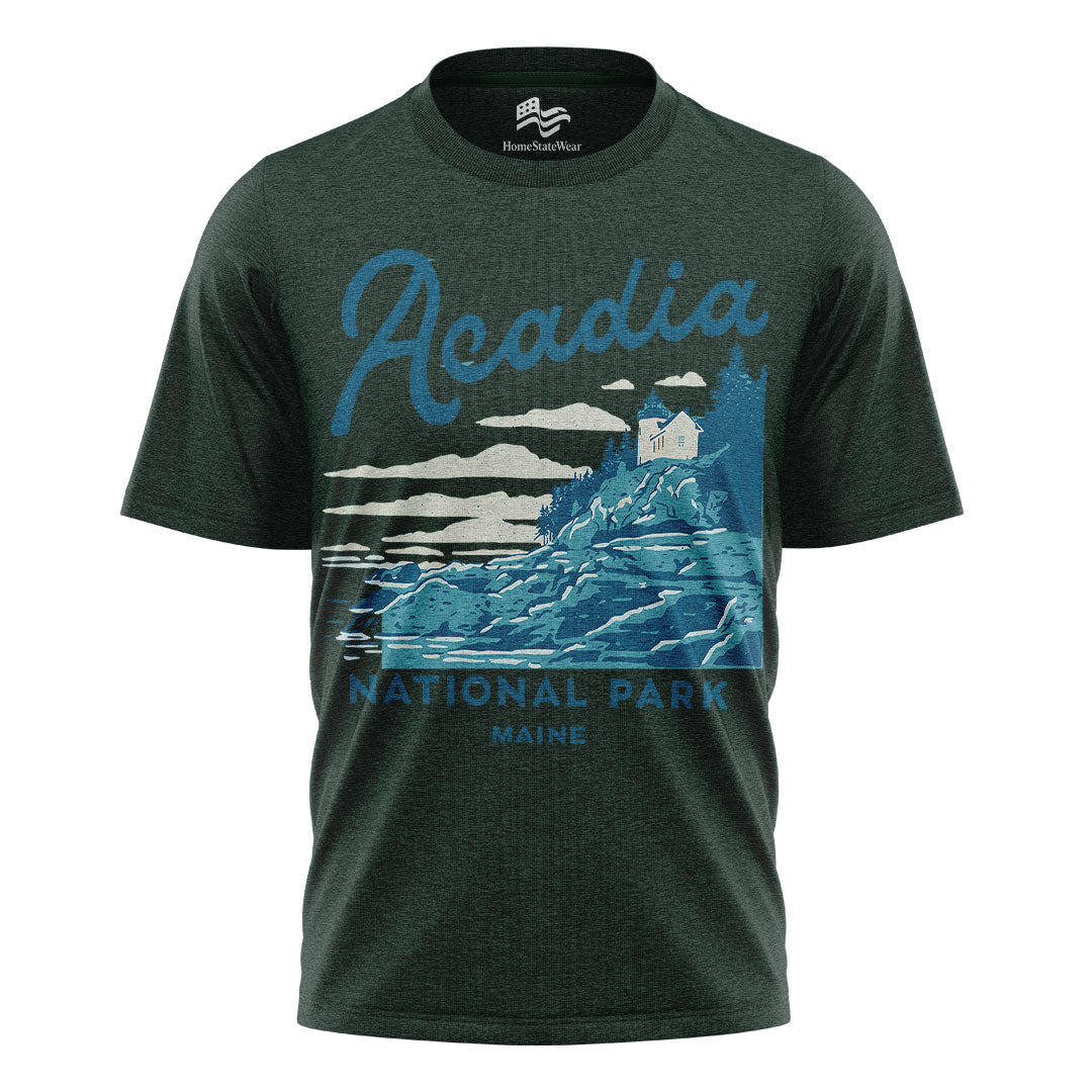Acadia National Park Maine Tee | Vintage Travel Shirt