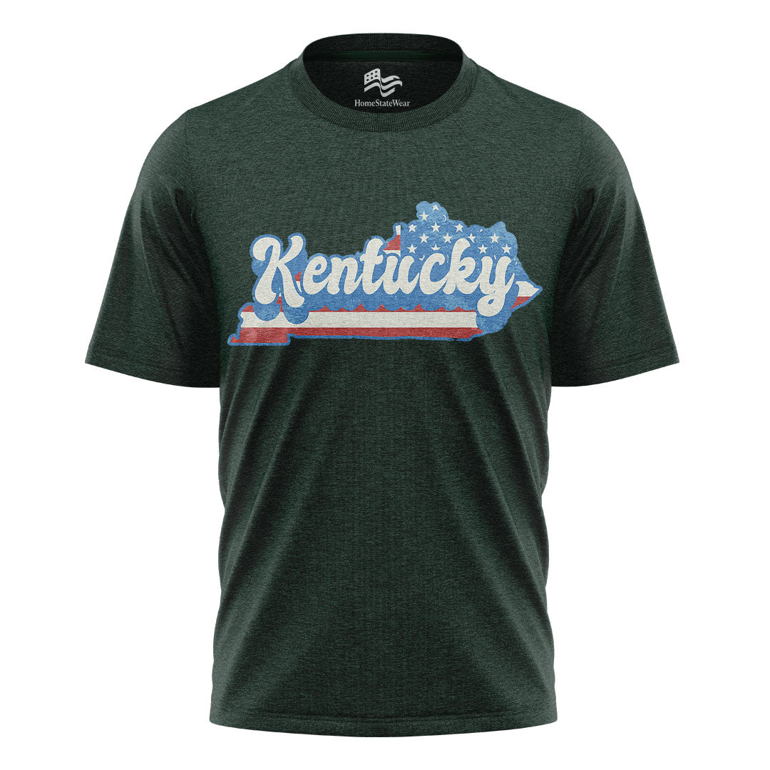 Kentucky Retro State Pride Tee | Bluegrass State Shirt