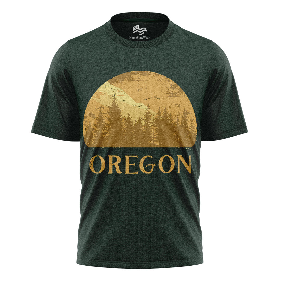 Oregon Comfort Colors® T-Shirt, Pacific Northwest Mountain Souvenir Tee