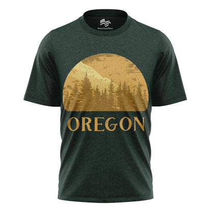 Oregon Comfort Colors® T-Shirt, Pacific Northwest Mountain Souvenir Tee