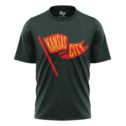Kansas City Football Comfort Colors T-Shirt