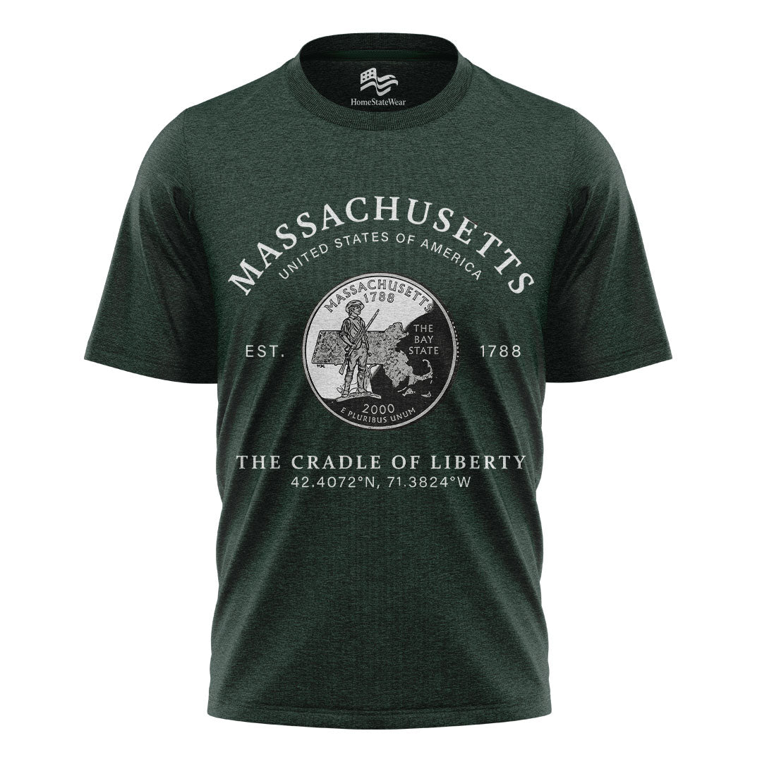 Massachusetts Bay State T-Shirt | New England Gift Tee