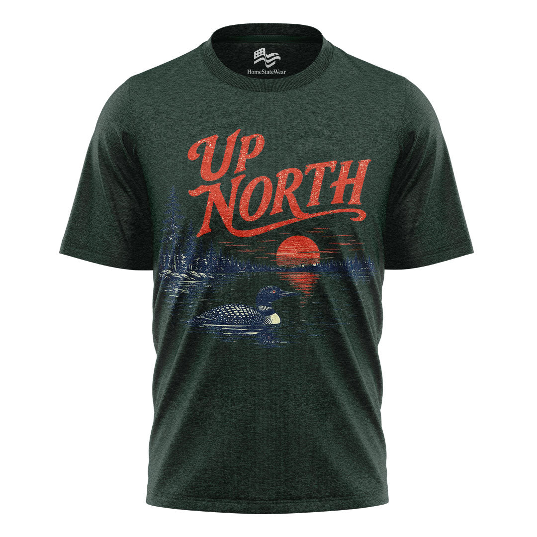 Up North Lake Life Tee | Vintage Cabin Vacation Shirt