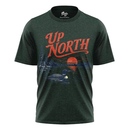 Up North Lake Life Tee | Vintage Cabin Vacation Shirt
